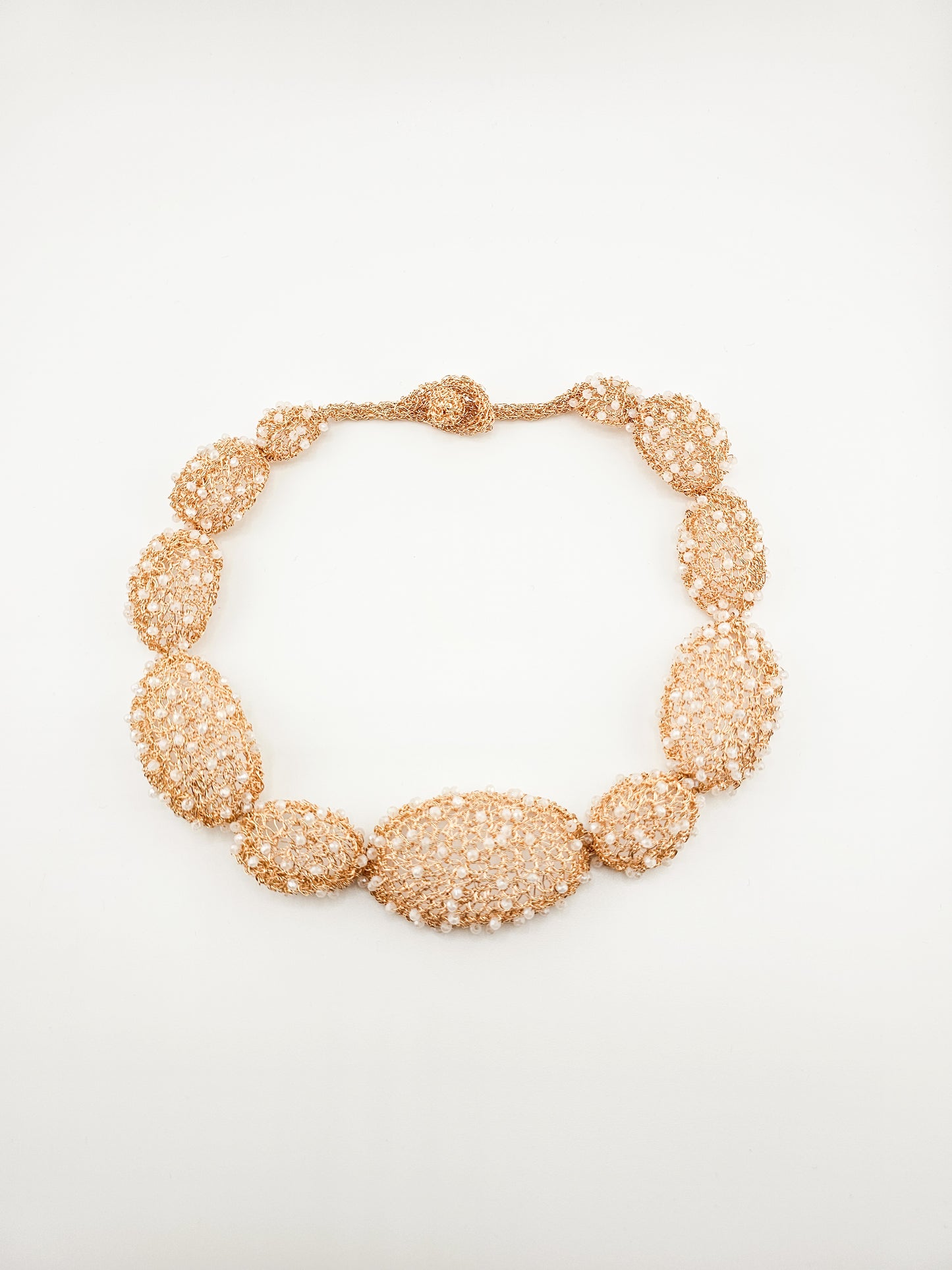 Necklace Pop Art White