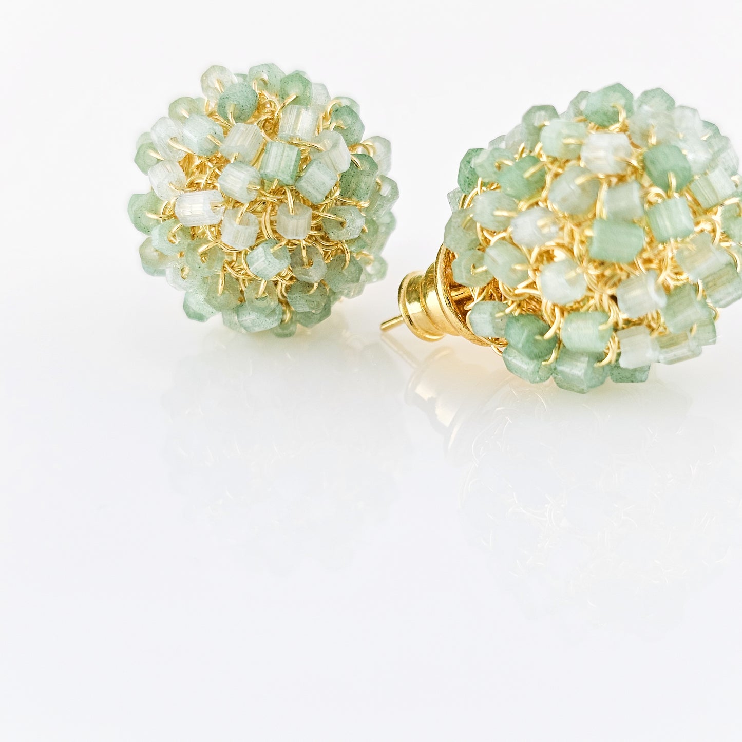 Earring Balls Menta