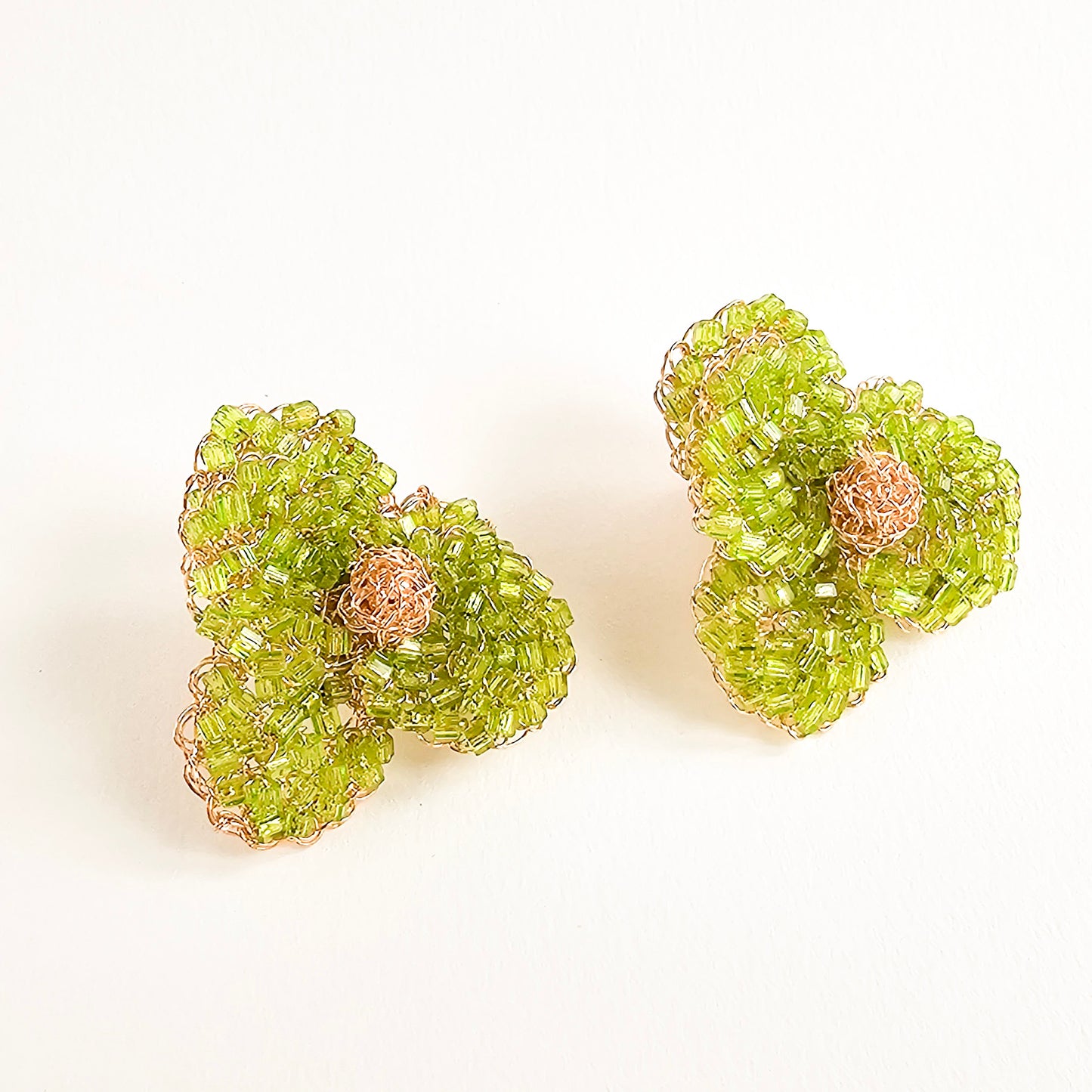 Earring Orquidea Green