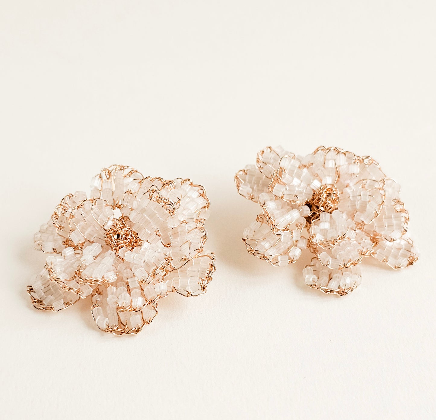 Earring Florata White