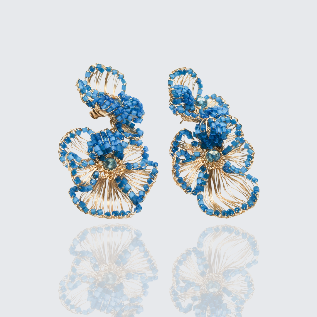 Earring Alisson Mediterranean Blue