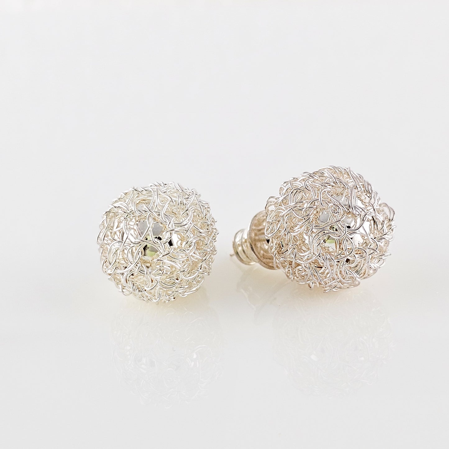 Earring Balls Silver G