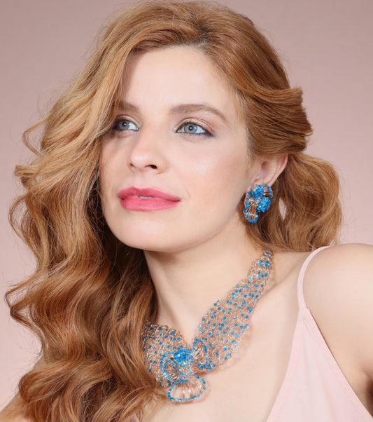 Earring Alisson Mediterranean Blue