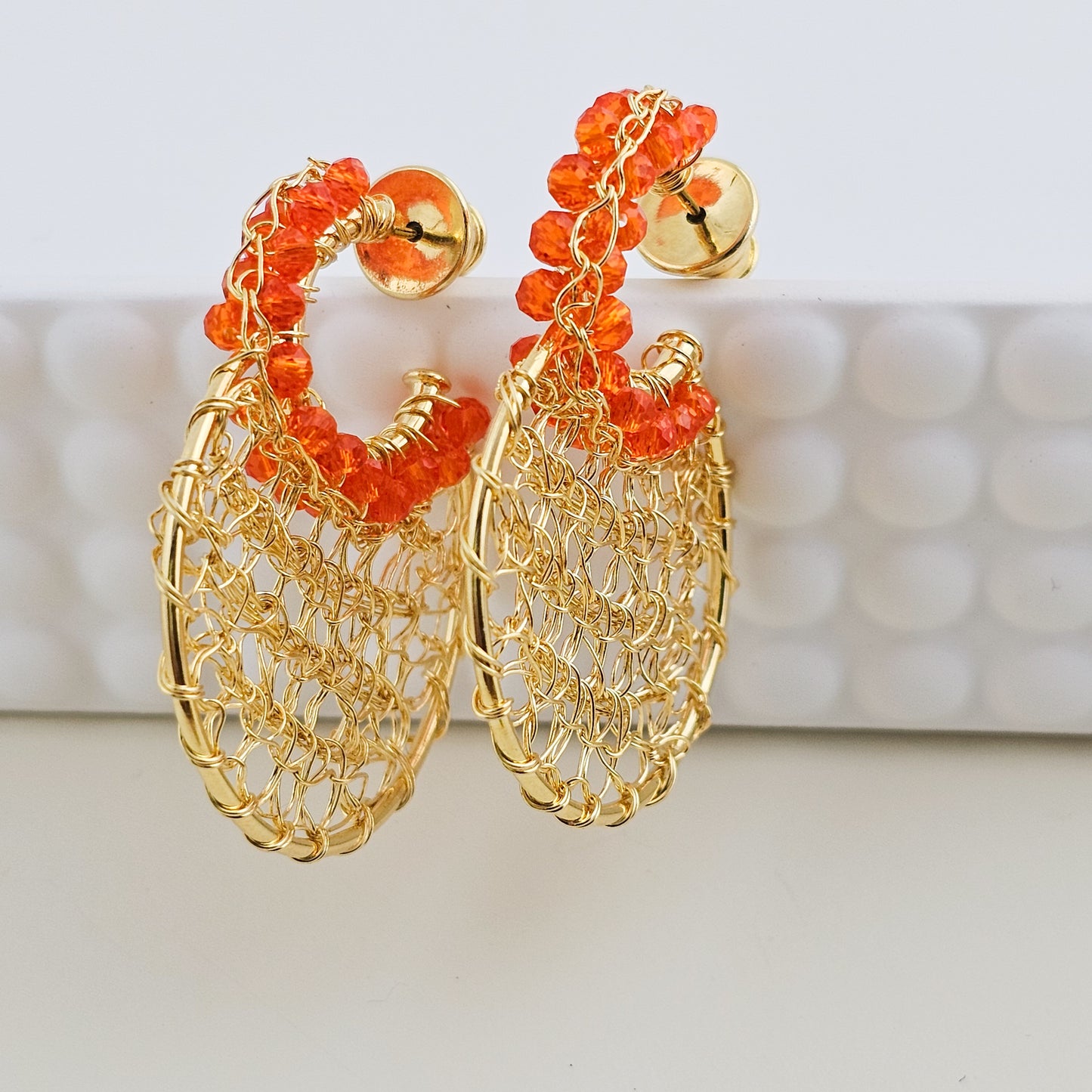 Earring Taila Orange